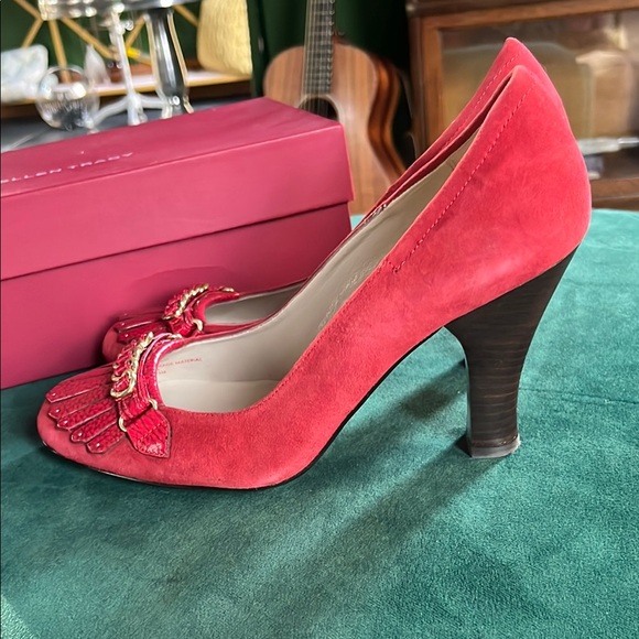 Ellen Tracy Red Women's Shoes - Picture 6 of 6